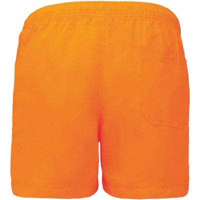 Aqua pánské plavecké šortky, neonově oranžové