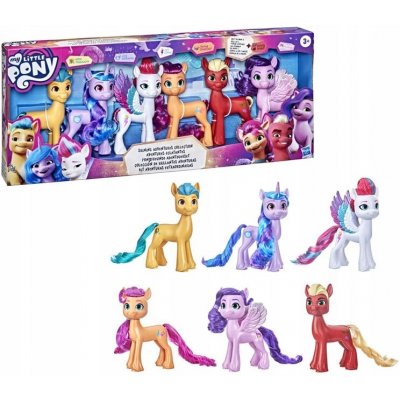 Hasbro My Little Pony Sada 6 velkých figurek poníků – Zboží Mobilmania