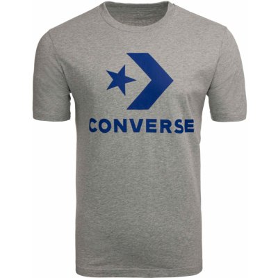 Converse Star Chevron Tee grey – Zboží Mobilmania