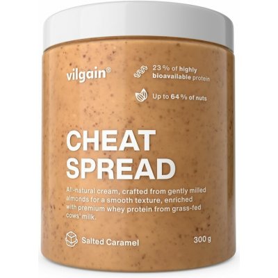 Vilgain Cheat Spread slaný karamel 300 g – Zboží Mobilmania