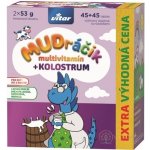 Vitar MUDráček multivitamin + kolostrum směs 3 příchutí 90 tablet – Hledejceny.cz