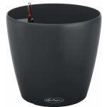 Lechuza Samozavlažovací květináč Classico Color Eco 28 tm.šedý 27,5 x 26 cm – Hledejceny.cz