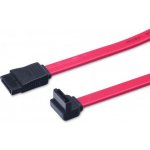 Digitus AK-400104-005-R SATA II/III připojovací kabel, L-typ ,90° úhlový - rovný 0,5m – Zbozi.Blesk.cz