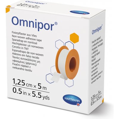 Omnipor náplast netkaný textil 2,5 cm x 5 m – Sleviste.cz