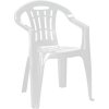 Zahradní židle a křeslo ALLIBERT zahradní plastové křeslo MALLORCA bílé