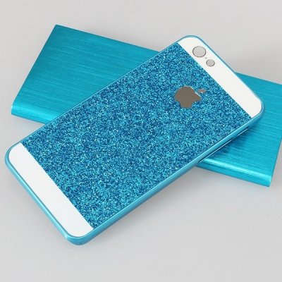 Pouzdro SES Plastové ochranné se třpytky Apple iPhone 6/6S - modré – Zboží Mobilmania