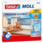 TESA Těsnění do oken silikonové "D", 9 x 7 mm x 6 m – Hledejceny.cz