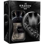 Kraken Black Spiced Rum 40% 1 l (darčekové balenie 1 pohár) – Zboží Dáma