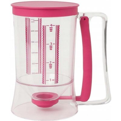 CMP KP5115 Dávkovač těsta s pístem a ventilem, 900 ml, růžový – Zboží Dáma
