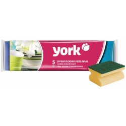 YORK Houbička na nádobí profilovaná 5 ks