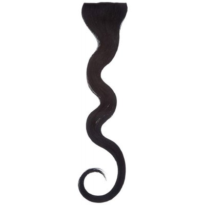 Balmain Double Hair XL HT,3 aplikační metody-KERATIN,MICRO RING,CLIP IN-55cm Černá