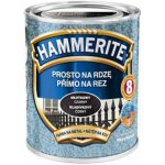 Akzo Nobel Hammerite přímo na rez, 0,25l, kladívkový šedý – Hledejceny.cz