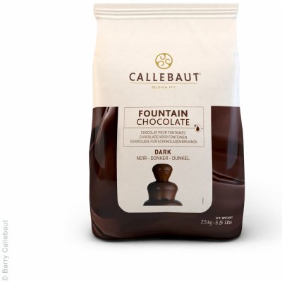 Čokoláda do fontány Callebaut hořká (57,6%) - belgická Barry 2,5 kg – Zboží Mobilmania