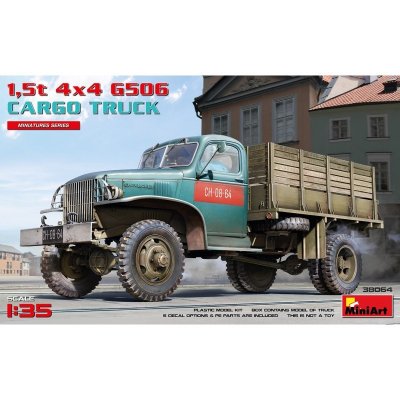 G506 1 5t Cargo Truck 4x4 6x camo MiniArt 38064 1:35
