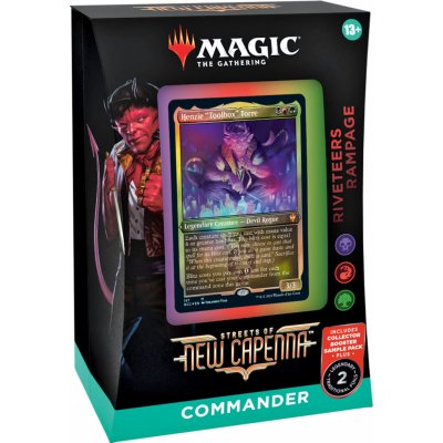 Wizards of the Coast Magic The Gathering: Streets of New Capenna Commander Deck Riveteers Rampage – Zboží Mobilmania