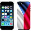 Pouzdro a kryt na mobilní telefon Apple Pouzdro mmCase Gelové iPhone 5/5s - česká vlajka