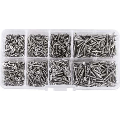 Šrouby do dřeva Renkforce 1 x 1 mm 800 ks – Hledejceny.cz