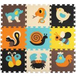 Bella Nova Pěnové puzzle 9 ks 30 x 30 x 1 cm zvířátka barevné – Sleviste.cz
