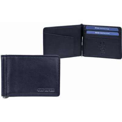 Old River kožená dolarka bez kapsy na drobné s RFID ochranou KFF 25 – Zboží Mobilmania