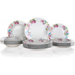 Banquet Sada jídelní Pink Flowers 18 ks – Zboží Dáma