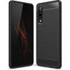 Pouzdro a kryt na mobilní telefon Huawei Pouzdro Forcell CARBON Case HUAWEI P30 černé