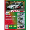Vystřihovánka a papírový model MegaGraphic Škoda Fabia WRC ADAC Rallie Deutschland 2003/papírový model