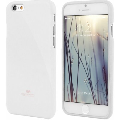 Pouzdro Mercury Jelly Case apple iPhone 6 / 6S bílé – Zboží Mobilmania