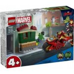 LEGO® Marvel 76287 Iron Man s motorkou a Hulk – Zboží Živě