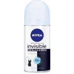 Nivea Invisible for Black & White Pure roll-on 50 ml – Sleviste.cz