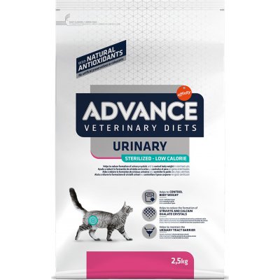 Advance Veterinary Diets Cat Urinary Sterilized Low Calorie 2,5 kg – Zboží Mobilmania