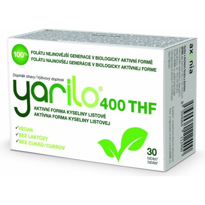 YARILO 400 THF 30 tablet – Hledejceny.cz