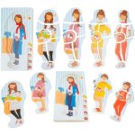 Small Foot vrstvené puzzle těhotenství – Zboží Dáma