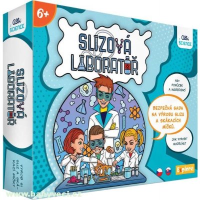 Albi výroba slizu Slizová laboratoř experimentální vědecký set laboratoř – Hledejceny.cz