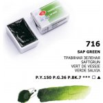 Neva Palette White Nights akvarelové barvy jednotlivé barvy Sap Green – Zboží Dáma
