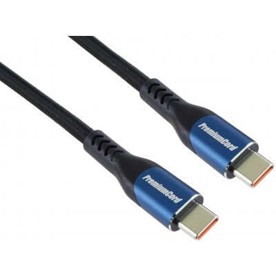 PremiumCord ku31cry2 USB-C ( USB 3.2 GEN 2x2, 5A, 100W, 20Gbit/s ) 2m – Sleviste.cz
