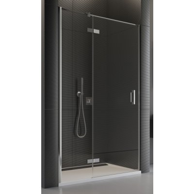SanSwiss Ronal PU13PG 100 10 07 Sprchové dveře jednodílné 100 cm levé chrom/sklo – Zboží Mobilmania
