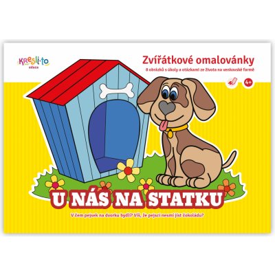 Kresli.to Zvířátkové omalovánky U nás na statku – Hledejceny.cz