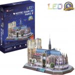CubicFun 3D puzzle svítící Notre Dame 149 ks – Hledejceny.cz