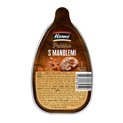 Hamé paštika s mandlemi 105 g – Zbozi.Blesk.cz