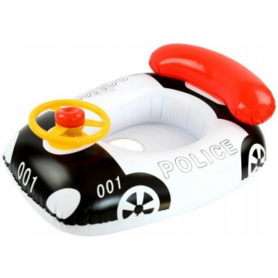 Senzanakupy Nafukovací dětský kruh s volantem policejní autíčko 66 cm – Hledejceny.cz