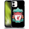 Pouzdro a kryt na mobilní telefon Apple Pouzdro Head Case Apple iPhone 12 Mini ZNAK LIVERPOOL FC OFFICIAL BLACK