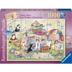 RAVENSBURGER Crazy Cats: Líné letní odpoledne 1000 dílků – Sleviste.cz