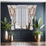 Fliying Hotová záclona Eleonora bílá/růžová 400x160 cm – Hledejceny.cz