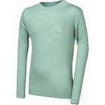 Sensor Merino DF LOGO UP juniorské triko dl.rukáv basil green – Zboží Dáma