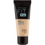Maybelline Fit Me make-up 115 Ivory Matte + Poreless 30 ml – Zbozi.Blesk.cz