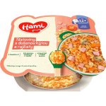 Hami talířek Těstoviny s dušenou kýtou a rajčaty 230 g – Sleviste.cz