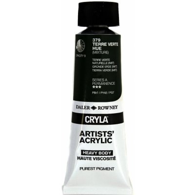 Daler Rowney Cryla Artists akrylová barva terre verte hue 75 ml – Hledejceny.cz
