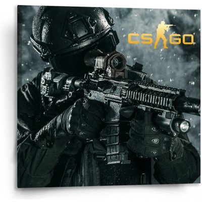 Sablio Obraz CS:GO Voják 1 - 110x110 cm Varianta: 110x110cm