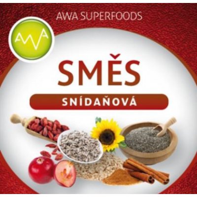 AWA Superfoods Snídaňová směs 500 g – Zbozi.Blesk.cz