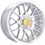 Racing Line Hx025 7,5x17 4x100 ET30 silver polished edge – Sleviste.cz